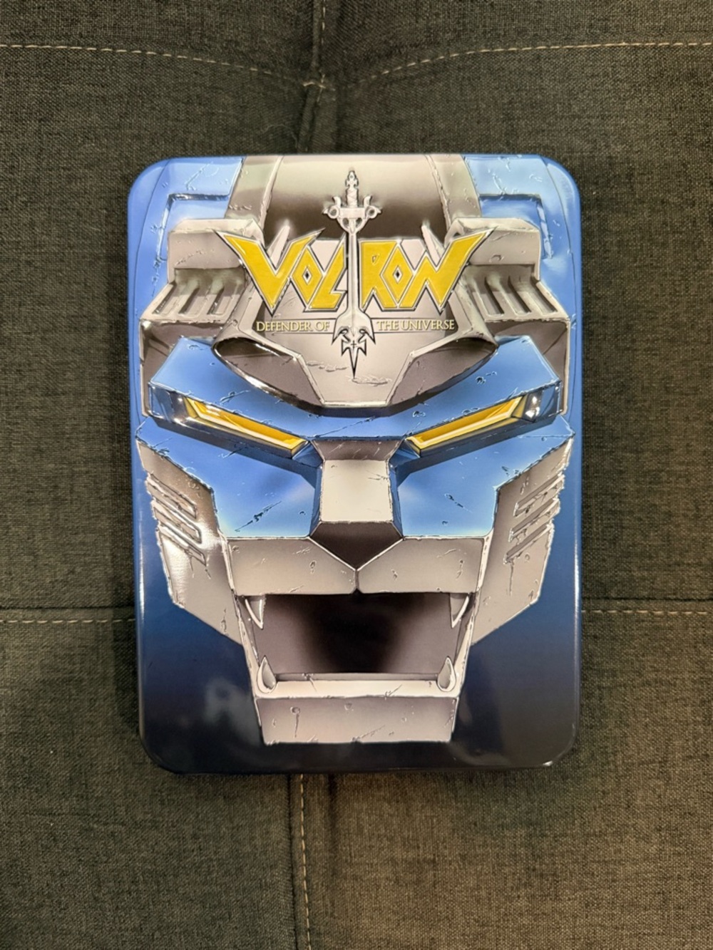 Voltron Defender of the Universe 3 Disc DVD Collector Tin Case Set
